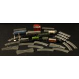 Diecast Model Railway - a Lone Star HO gauge die-cast train set, four engines, rolling stock, track,