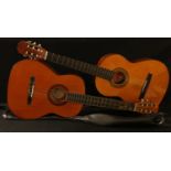 Musical Instruments - an Almeria BM Spanish acoustic guitar; another, Tatra Classic (2)