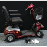 A Kymco Super 4 mobility scooter