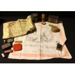 Boxes and Objects - advertising tins including Columbia Gramophone Needles, Thornes Toffee, Oxo,