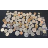 Coins, GB, George VI and later base metal, various dates and values, up to and including crowns,