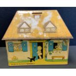 A william Crawfords Biscuits Mabel Lucy Attwell Kiddibics advertising Tin, 17cm high, 19.5cm long.