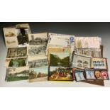 Local interest Postcards - photographic and topographical etc inc Matlock, Matlock Bath,