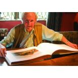 David Shepherd, two works, an original artwork and limited edition book. An original pencil