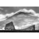 Chris Packham, Antarctica, a large-scale photo, 99cm x 134cm, framed. Extraordinarily creative and