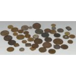 Coins, Tokens and Jetons - GB and World, 18th century and later, predominantly AE, various Islamic
