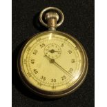 A military stop watch or timer, marked arrow F163, 1/5 Sec C VC/2530