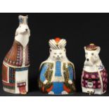 A Royal Crown Derby National Dogs model, Borzoi, first quality; another, Scottish Terrier, second