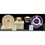 Royal Crown Derby Commemoratives - Goviers of Sidmouth HM Queen Elizabeth The Queen Mother limited