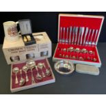 A boxed Crown Trent bone china Prince Charles and Lady Diana Spencer commemorative wedding 6 setting