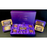 Corgi Toys - Queen Elizabeth II State Landau set, CC09901; others CC25903 gold plated Routemaster