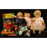 Toys - a Cabbage Patch Doll, another; a Zonka Barbados doll; a Fiba Collection Judith doll, boxed;