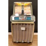 Musical Interest - a late 1950s vintage retro mid-20th century BAL-AMi J200 7" vinyl record jukebox,