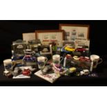 Toys - Mini cars and collectables, comprising Kyosho 1:18 scale No.08191B Austin Mini Countryman