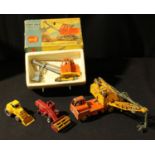 Corgi Major Toys 1128 Priestman luffing shovel, boxed; Lesney Massey Ferguson combine harvester,