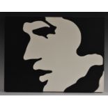 Mark Hughes Abstract Elvis, signed, acrylic on canvas, 45.5cm x 60cm