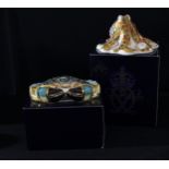 A Royal Crown Derby paperweight, Octopus, gold backstamp limited edition, 133/2,500, signed, gold