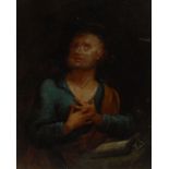 Italian School (18th century) St Peter with book and key oil on panel, 20cm x 16.5cm