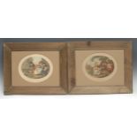 Interior Decoration - a pair of 19th century furnishing prints, by F Barney after William