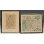 William Kip (1588-1635), after Christopher Saxton (c. 1540 ? c. 1610), county map,