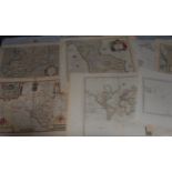 Cartography - a collection of 17th century and later maps of GB, Europe, and World, including