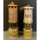 A J H Naylor Ltd Miners Lamp; another (2)