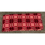 A Welsh tapestry blanket