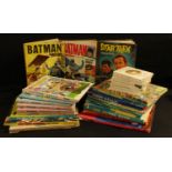 Children's Books - annuals, Batman, Magic Roundabout, Sooty, Twinkle, Rupert, Mary Mungo & Midge,