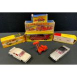 Toys & Juvenalia - Matchbox K-15 king size Merryweather fire engine, boxed; Matchbox Lesney 69 Hatra