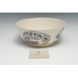 A Wedgwood The Boat Race Bowl, designed by Eric Ravillious, produced in 1975 from the original