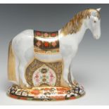 A Royal Crown Derby paperweight, Appleby Mare, Sinclairs exclusive, limited edition 805/1,500,