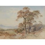 William Prout Grindleford signed, titled, watercolour, 38cm x 49cm