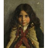 Stephen Wilson Van Schaick (Dutch-American 1850 - 1920) A Portrait. Domenico signed, titled to