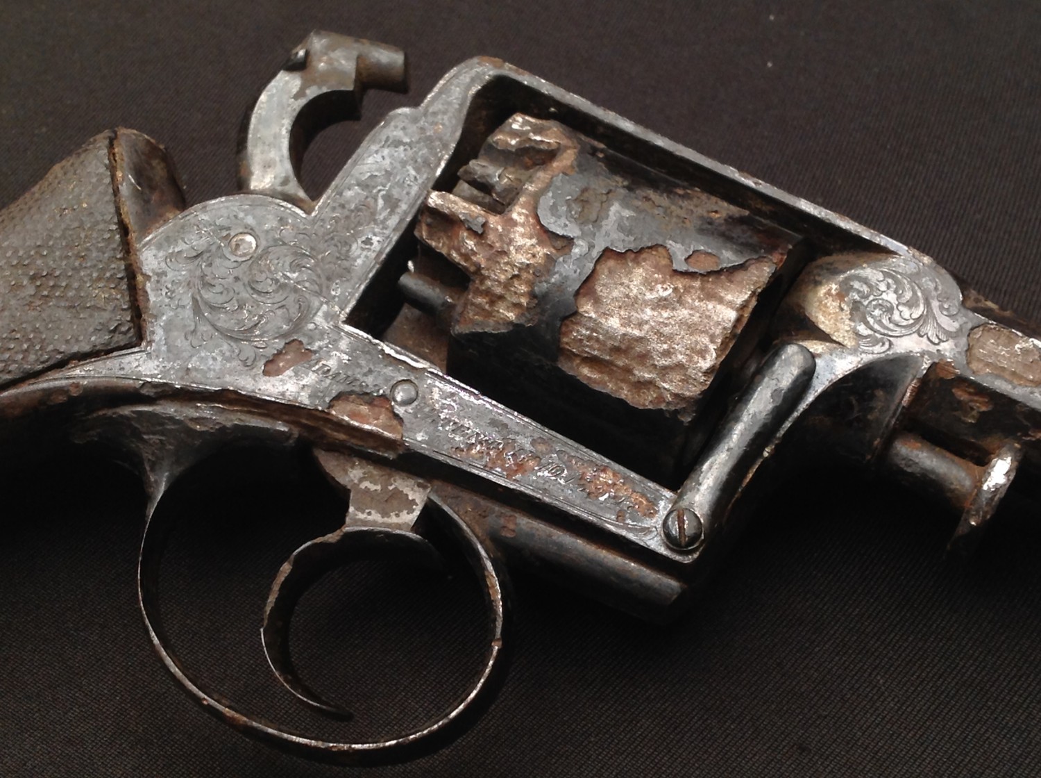 Dean & Adams 1851 Patent Perscussion Cap Revolver. Serial number to frame "7095". Five shot - Image 12 of 15