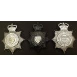 Queens Crown West Sussex Constabulary Helmet Night Plate: Queens Crown West Sussex Constabulary