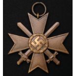 WW2 Third Reich Kriegsverdienstkreuz 2.Klasse mit Schwertern - War Merit Cross 2nd Class with