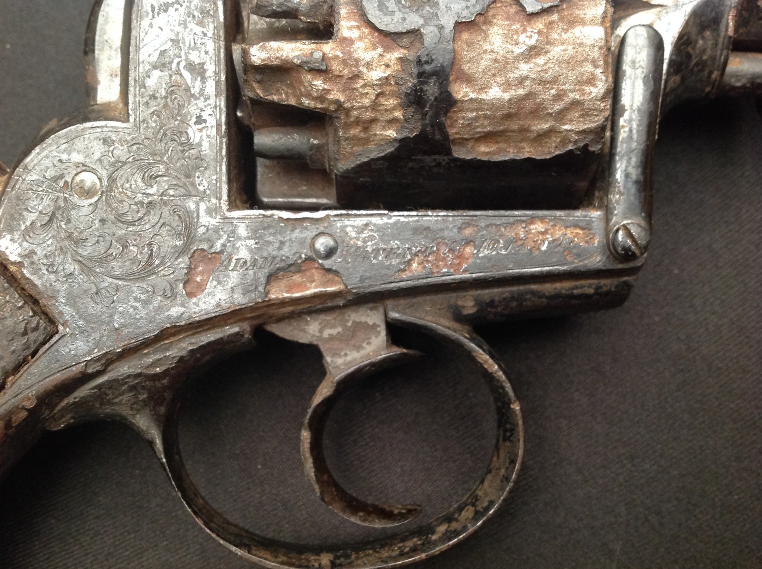 Dean & Adams 1851 Patent Perscussion Cap Revolver. Serial number to frame "7095". Five shot - Image 3 of 15