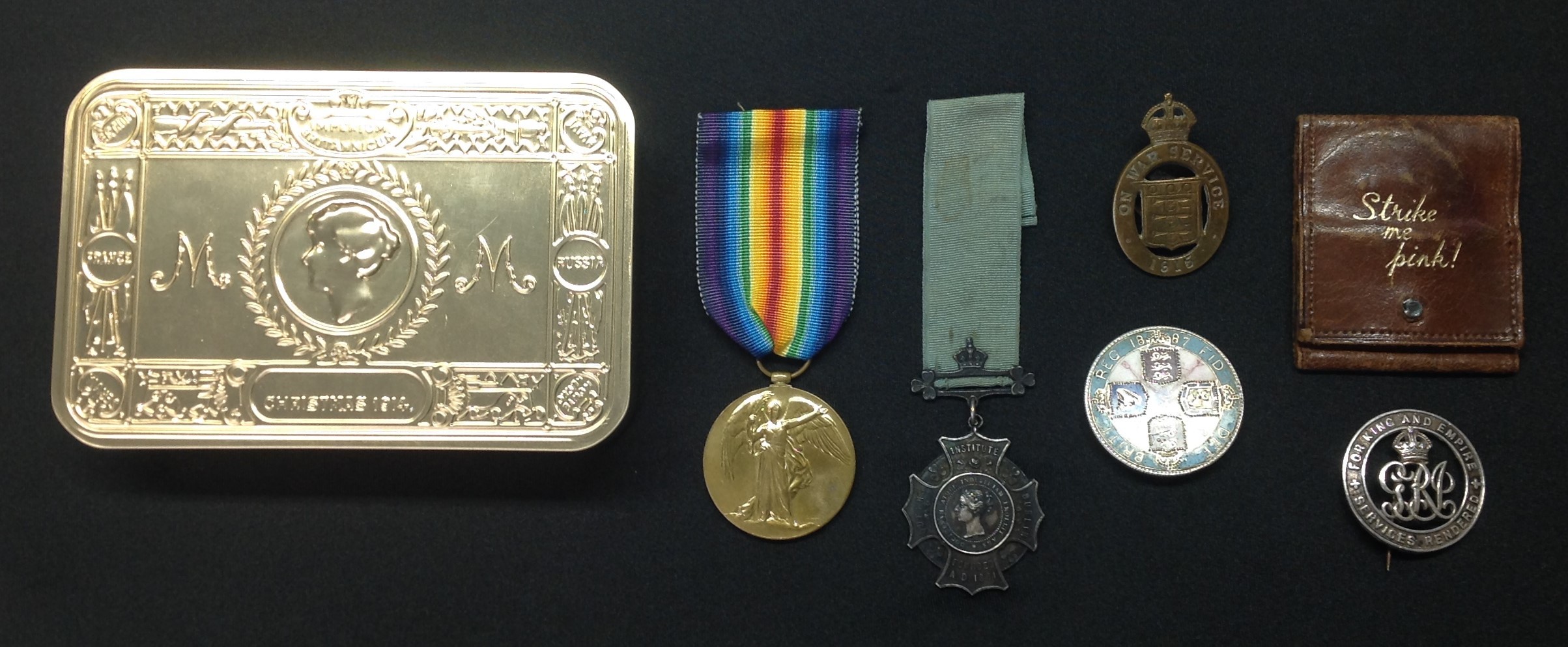 WW1 British Victory Medal to 105528 2 Clp GH Marshall, RE. Complete with replacement ribbon along