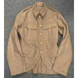 WW2 British Jacket, Service Dress, OR Scottish Regiments. Size No 16 NS. Maker marked for "J.