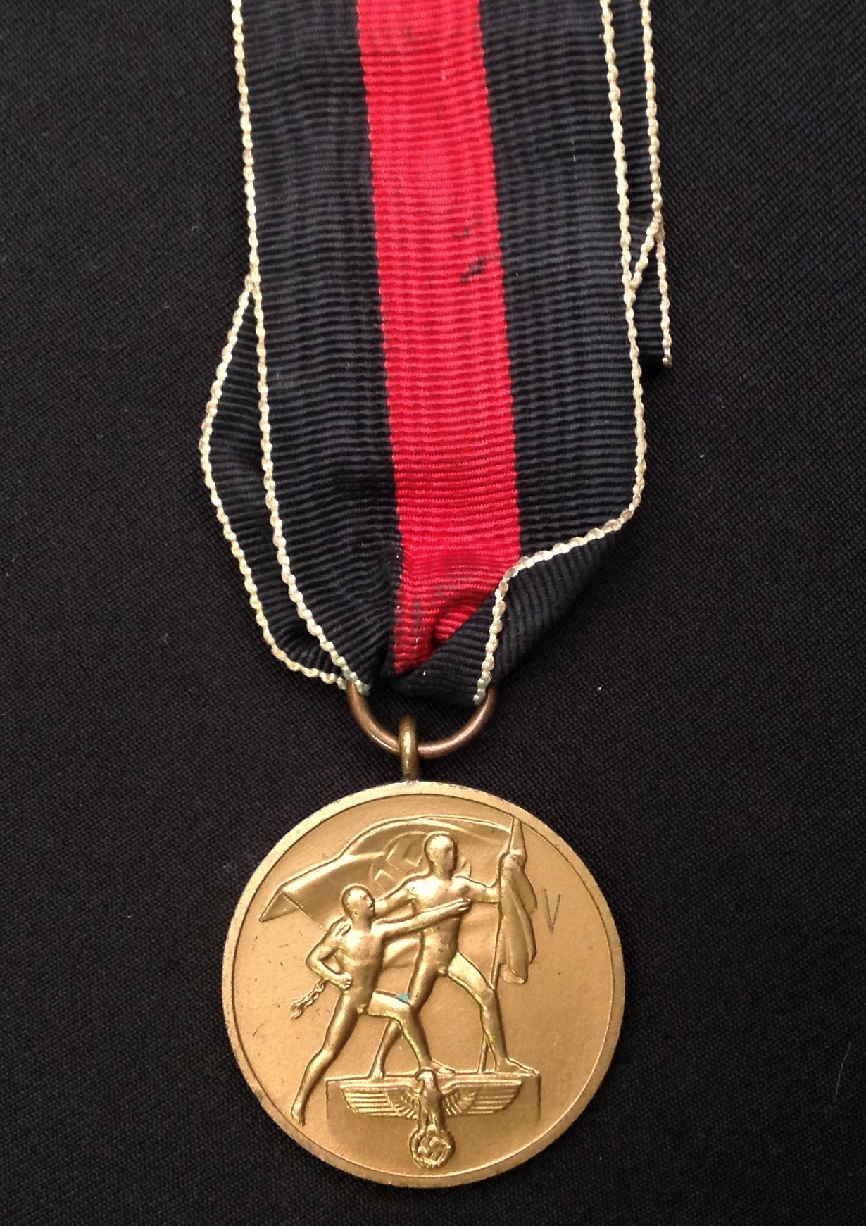 WW2 Third Reich Medaille zur Erinnerung an den 1. Oktober 1938 - Commemorative Medal October 1st