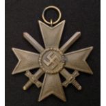WW2 Third Reich Kriegsverdienstkreuz 2.Klasse mit Schwertern - War Merit Cross 2nd Class with