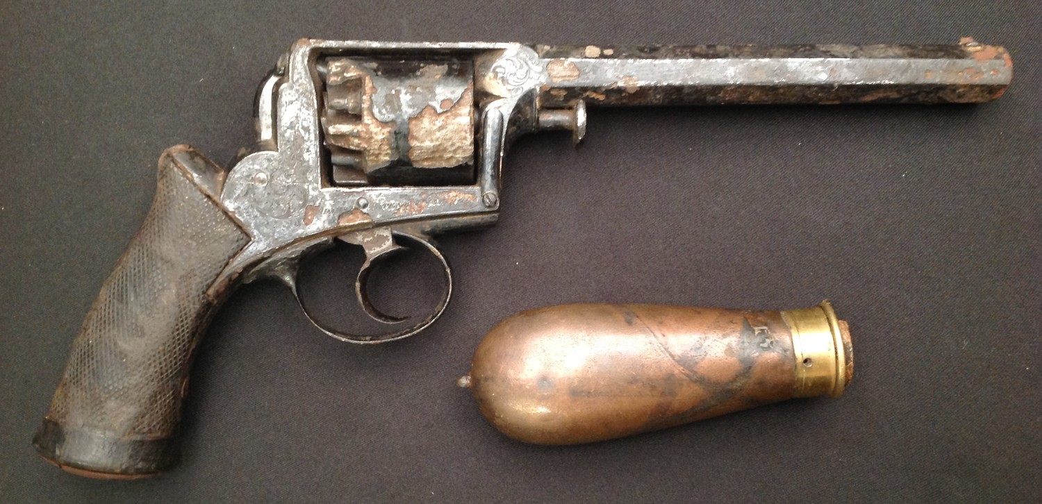 Dean & Adams 1851 Patent Perscussion Cap Revolver. Serial number to frame "7095". Five shot - Image 2 of 15