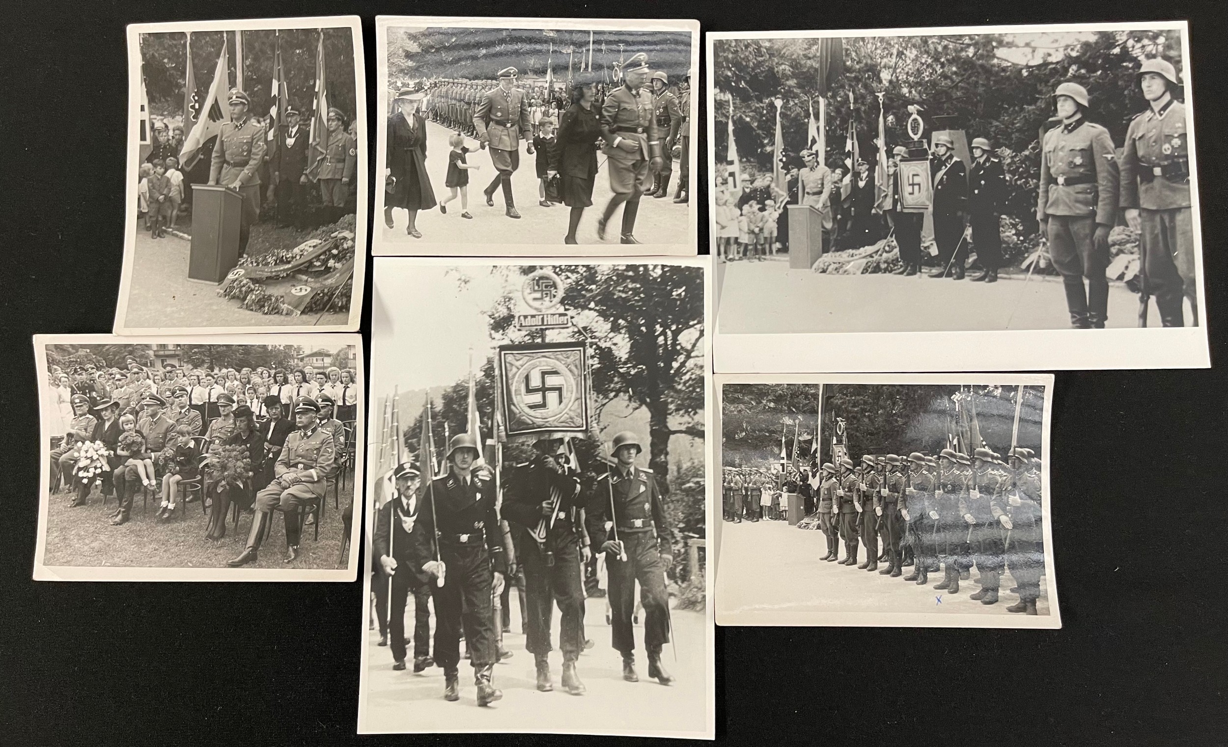 WW2 Third Reich Waffen SS Flemish Volunteers Group to SS Untersturmfuhrer Albert Geunes: a very - Image 9 of 69