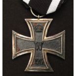 WW1 Imperial German Eisernes Kreuz 2. Klasse. Iron Cross 2nd Class. Complete with a replacement