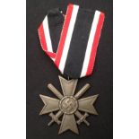 WW2 Third Reich Kriegsverdienstkreuz 2.Klasse mit Schwertern - War Merit Cross 2nd Class with