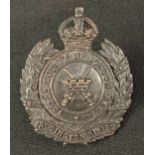 10th Battalion London Regiment (Paddington Rifles) Officers Bronze Cap badge, pre 1912. Both lugs