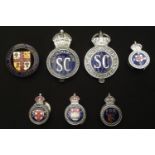 Kings Crown Enameled Special Constables Lapel Badges collection comprising of: Notts County: