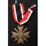 WW2 Third Reich Kriegsverdienstkreuz 2.Klasse mit Schwertern - War Merit Cross 2nd Class with