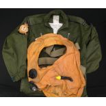 RAF Coverall, Flying MK 9, size 2. Complete with a 1985 map of the Low Countries in pocket and a