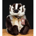 Charlie Bears CB141470 Gordon Badger/teddy bear, from the 2014 Charlie Bears Plush Collection,